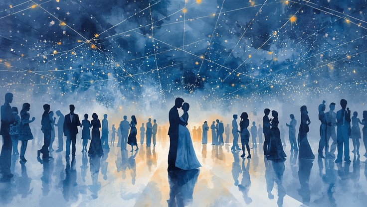 Sunlit Prom Free Starlit Prom Night Image - Prom, Watercolor, Dancers | Download at ...