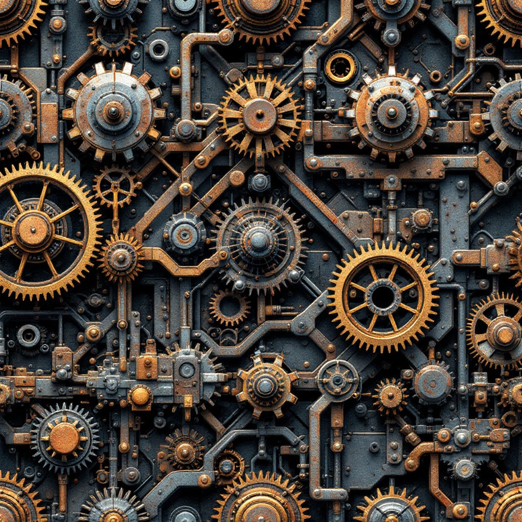 Free Industrial Gear Pattern Photo - Industrial, Mechanical, Gears ...