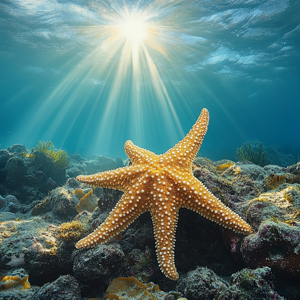 Free Starfish underwater scene Image - Ocean, Starfish, Underwater ...