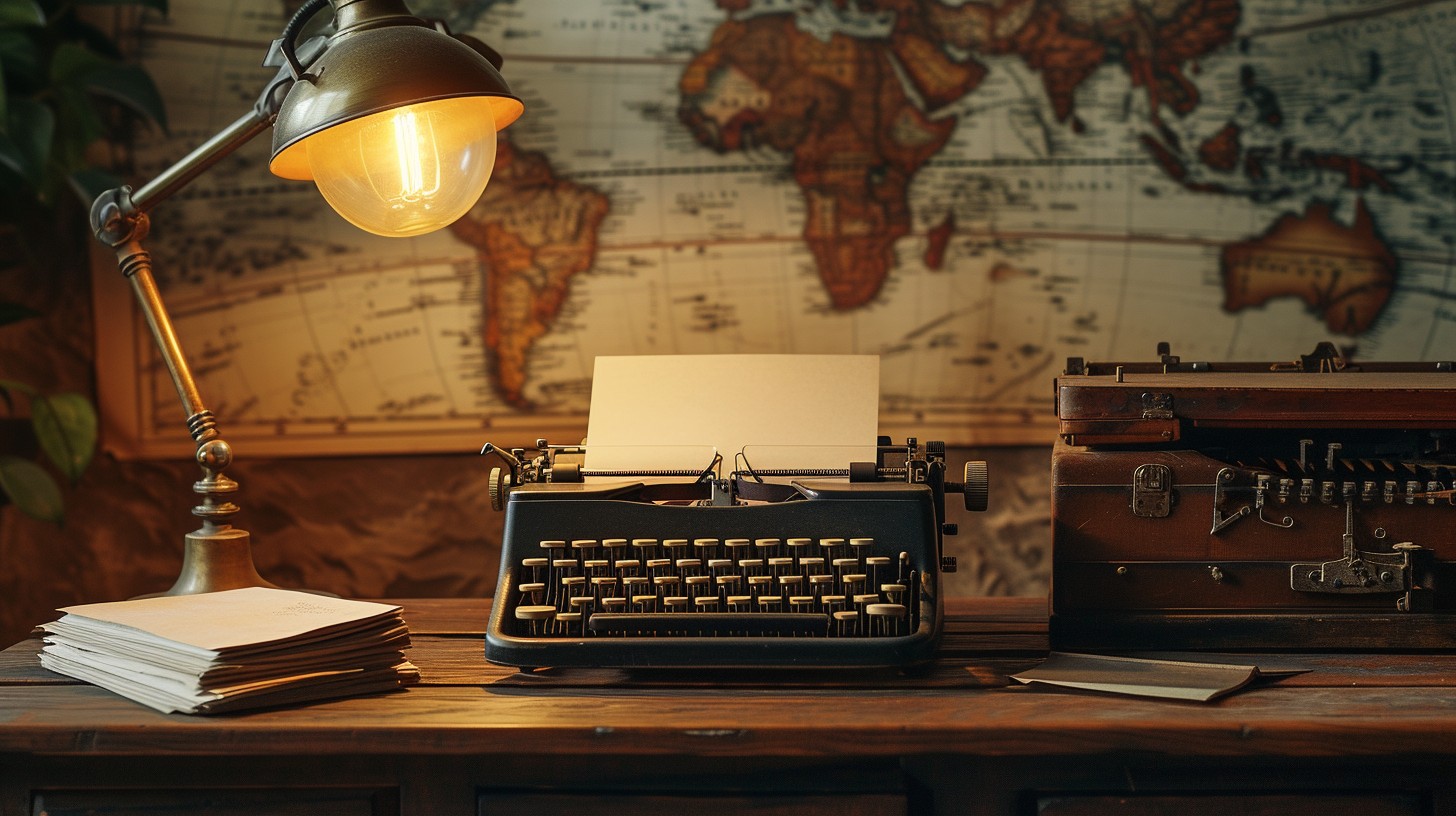 Writing Table Visual Free Vintage Writing Desk Image - Vintage, Typewriter, Desk | Download ...