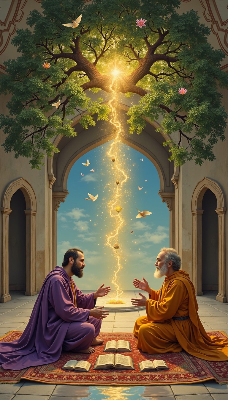 Divine Dialogue Free Wisdom's Sacred Dialog Image - Wisdom, Spiritual, Dialogue ...
