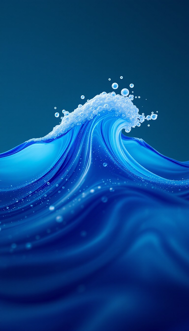 Wave Free Free Crystalline Wave Rising Image - Wave, Ocean, Minimal | Download at ...