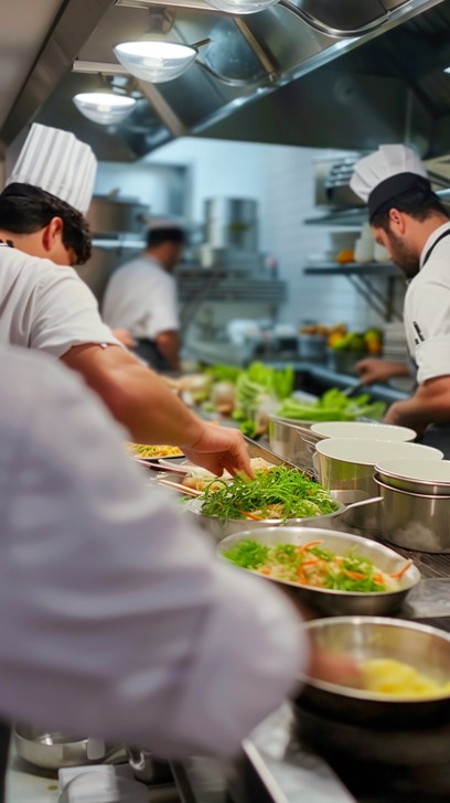 Free Chefs at Work Image - Chef, Kitchen, Cooking | Download at StockCake