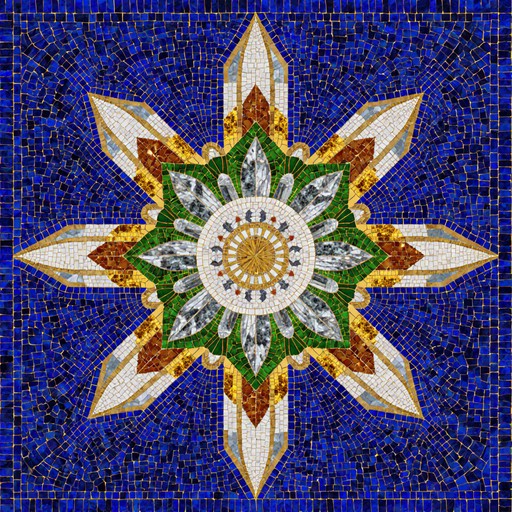 Star Moasic Pattern Free Crystalline Mosaic Star Image - Mosaic, Crystal, Star | Download ...