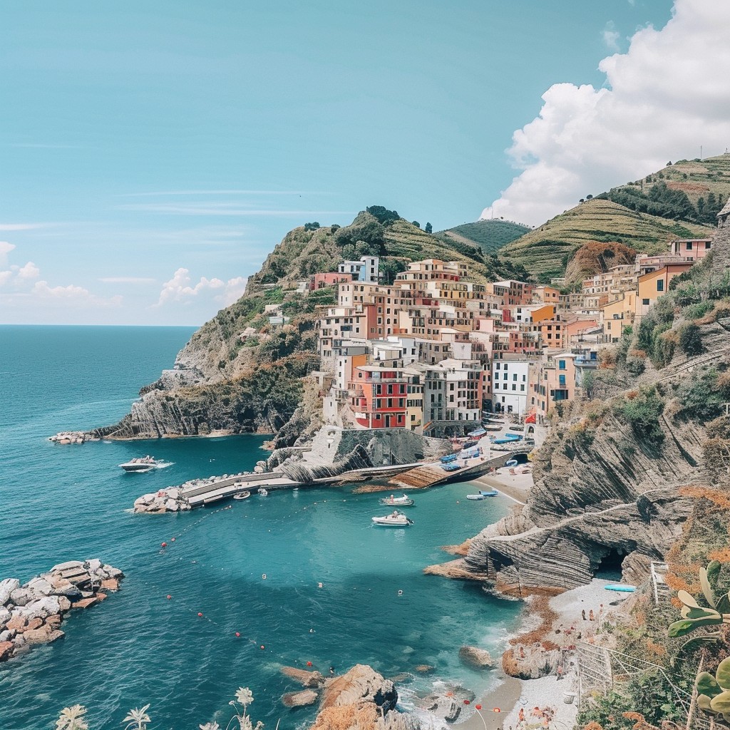 Free Idyllic Coastal Village Image - Coastal, Village, Sea | Download ...