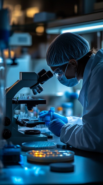 Scientist Routine Free Scientist examining samples Image - Scientist, Laboratory ...
