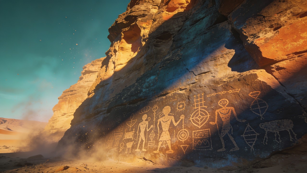 Free Ancient Rock Carvings Image - Petroglyphs, Ancient, Desert ...