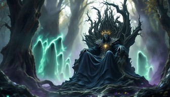 Free Forest King Reigns Image - Fantasy, Gothic, Throne | Download at ...