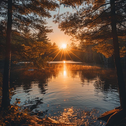 Free Sunset Lake View Image - Sunset, Lake, Nature | Download at StockCake