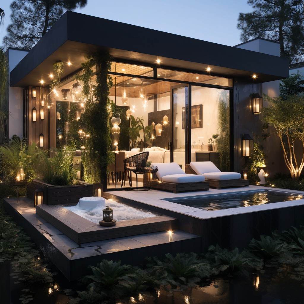 Free Modern Outdoor Oasis Image - Modern, Architecture, Luxury ...