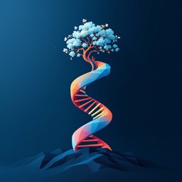 Free DNA Tree Fusion Image - Dna, Tree, Helix | Download at StockCake