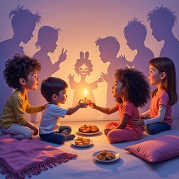 Free Magical Shadow Play Image - Children, Puppets, Shadows | Download ...