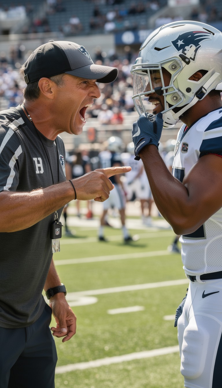 Free Sideline Strategy Session Image - Football, Coach, Player ...