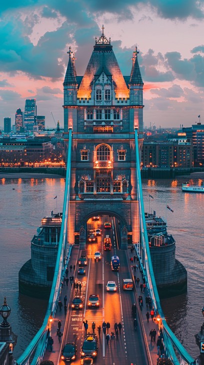 Free Iconic Tower Bridge Image - London, Bridge, Sunset | Download at ...