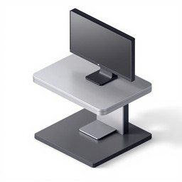 Free Sleek Computer Stand Image - Minimalist, Modern, Sleek | Download ...