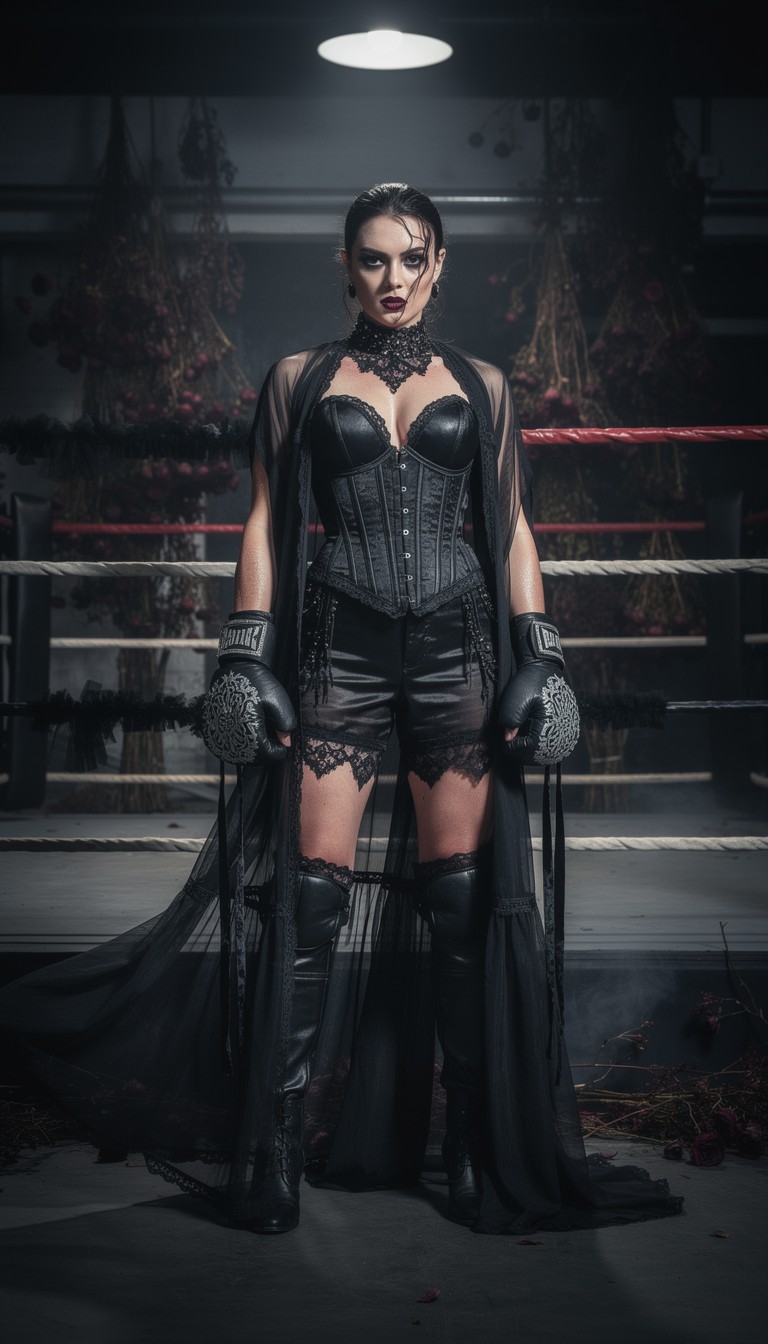 Free Gothic Boxer Elegance Image - Gothic, Boxer, Woman | Download at ...
