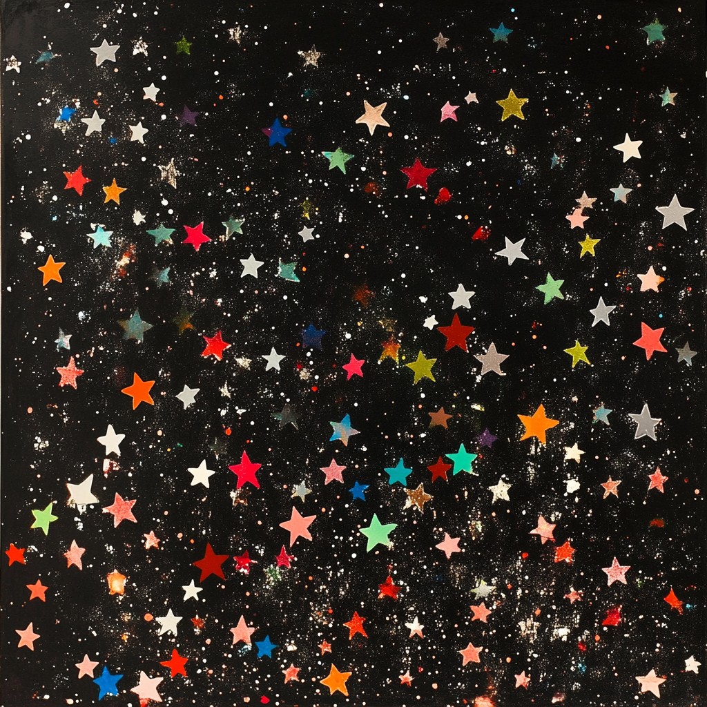 Free Colorful Starry Night Image - Stars, Night, Colorful | Download at ...