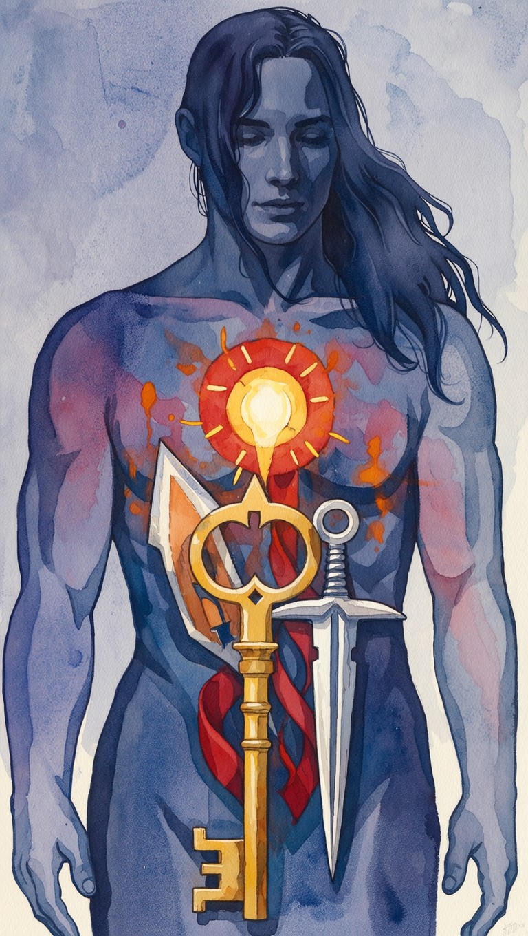 Inner Power Conquer Free Inner Power Revealed Image - Watercolor, Illustration, Silhouette ...