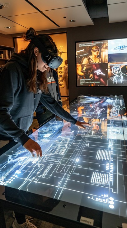 Free Interactive Tech Display Image - Technology, Interactive, Virtual ...