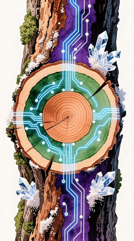 Free Digital Tree Rings Photo - Tree, Rings, Digital | Download at ...