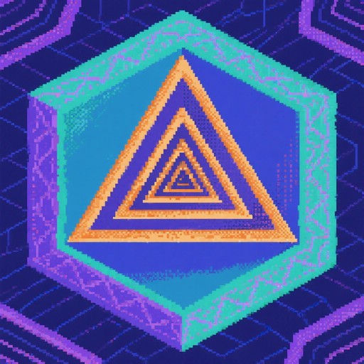 Free Fractal Pixel Dimension Image - Fractal, Triangle, Spiral ...