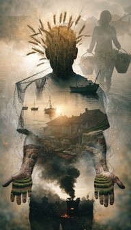 Free Labor's Golden Story Image - Surreal, Worker, Laborer | Download ...