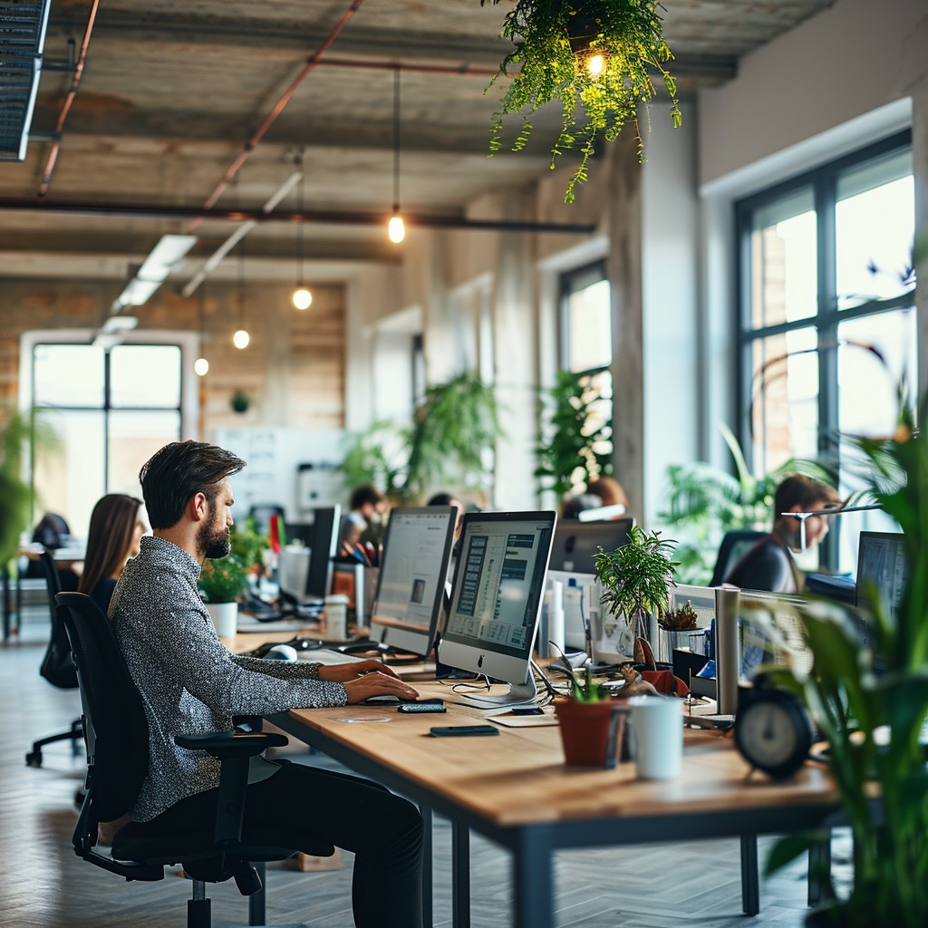Free Office Work Environment Image - Office, Work, Professionals ...