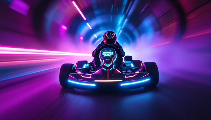 Free Neon Racer Speeding Image - Racing, Cyberpunk, Neon | Download at ...