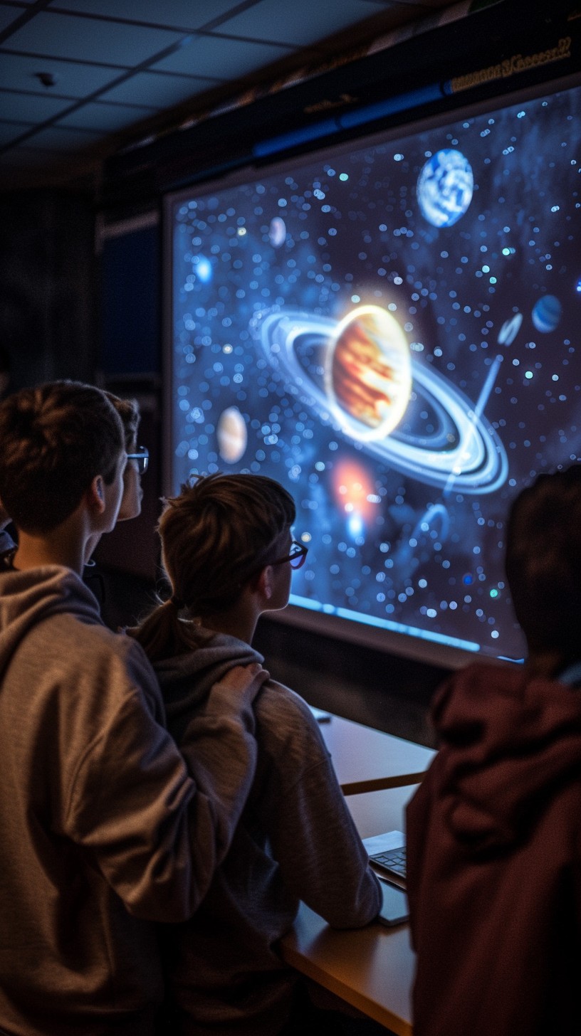 Space Together Free Exploring Space Together Image - Students, Space, Astronomy ...