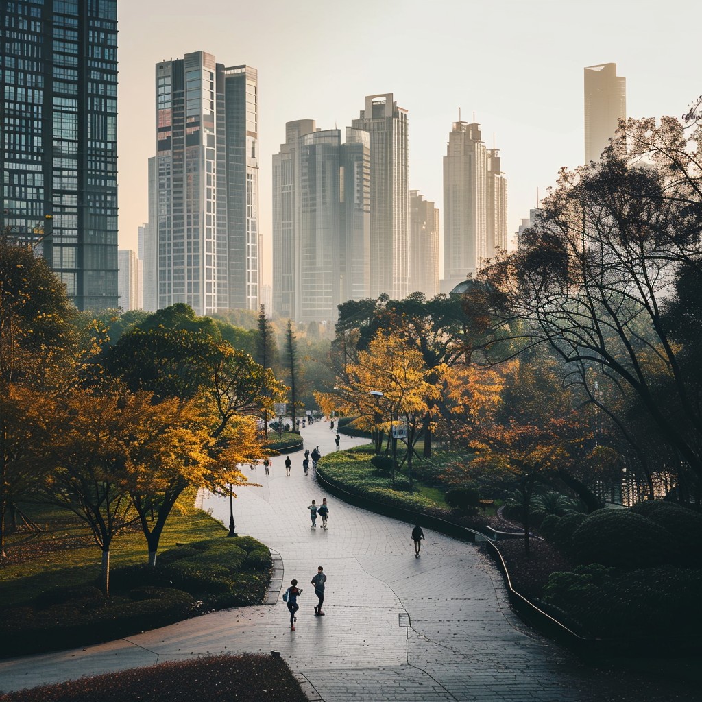 Free Urban Autumn Stroll Image - Urban, Autumn, Park | Download at ...