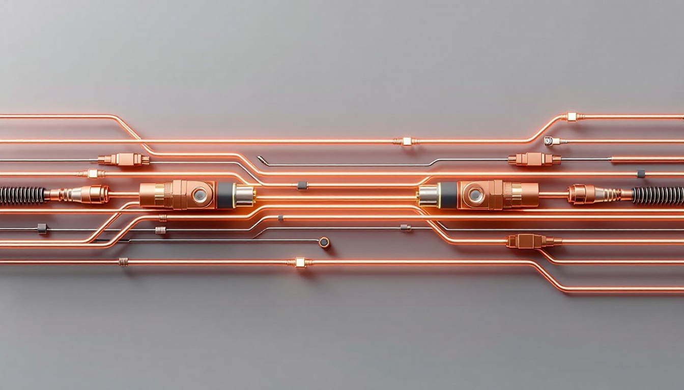 Circulation Copper Free Copper Circuit Flow Photo - Copper, Circuit, Industrial | Download ...