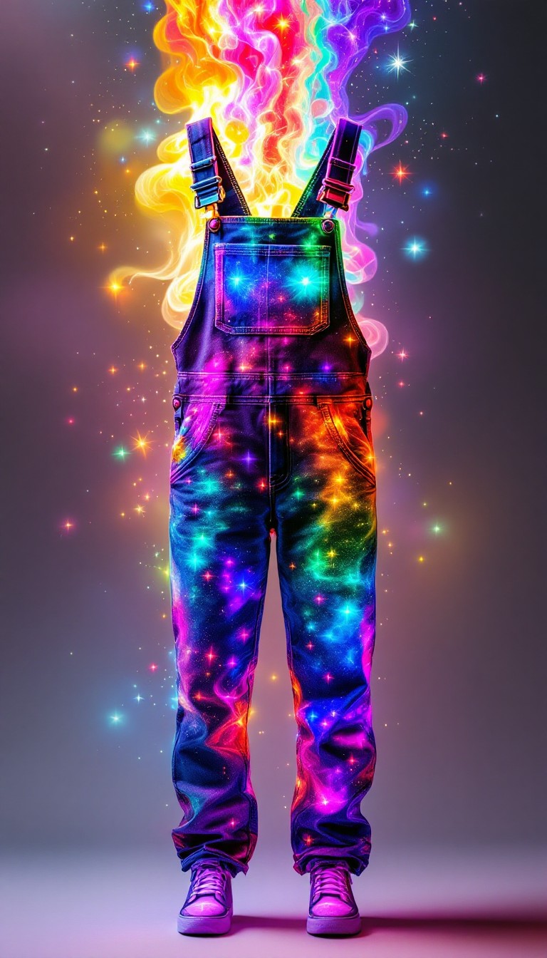 Free Cosmic Rainbow Overalls Photo - Rainbow, Overalls, Cosmic ...
