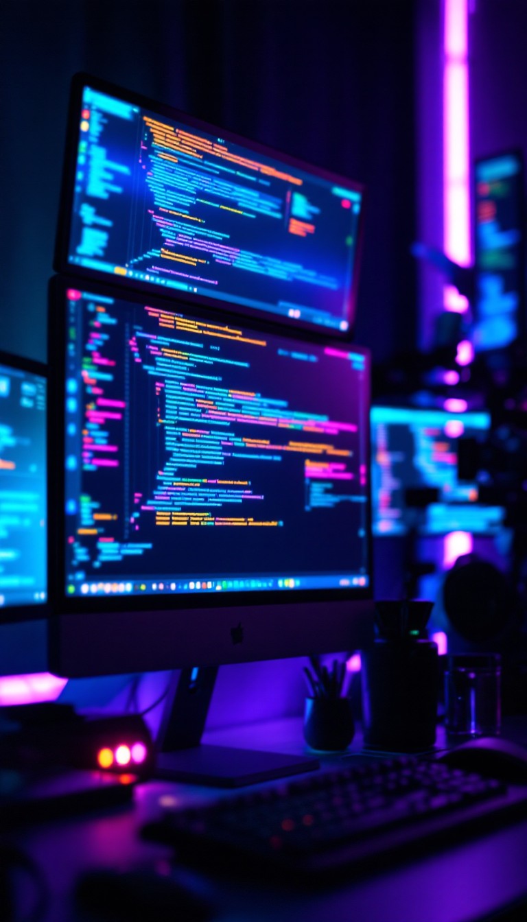 Free Neon Code Paradise Image - Coding, Programming, Cyberpunk ...