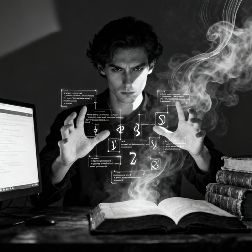 Free Code Conjuring Magic Image - Programming, Code, Mystical ...