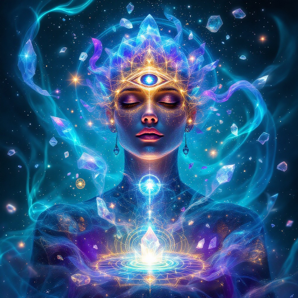 Free Cosmic Wisdom Embodied Image - Oracle, Mystic, Woman | Download at ...