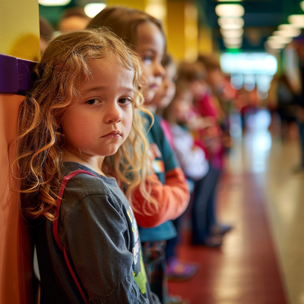 Free Child in Line Image - Child, Girl, Curly | Download at StockCake