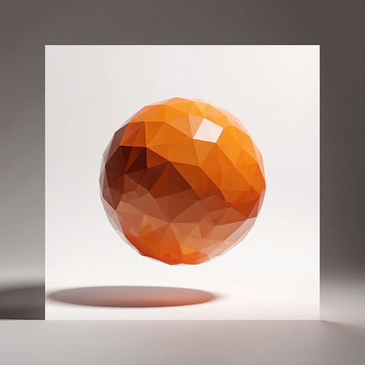 Free Geometric Orange Sphere Image - Orange, Geometric, Sphere ...