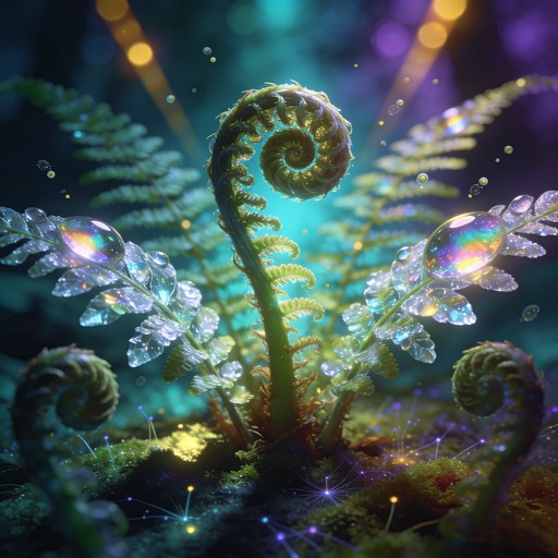Fern Using Magic Free Glowing Mystical Ferns Image - Ferns, Forest, Fantasy | Download ...