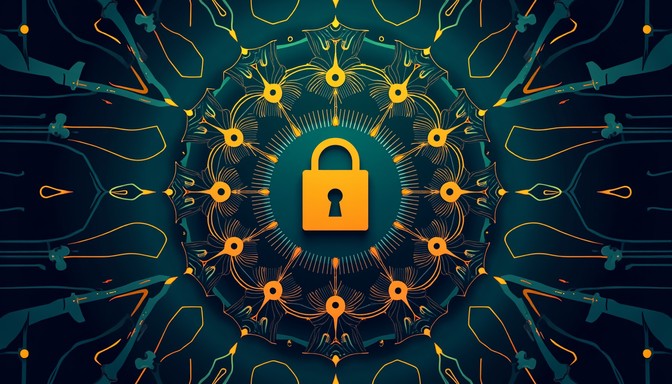 Free Digital Security Mandala Image - Security, Mandala, Padlock ...
