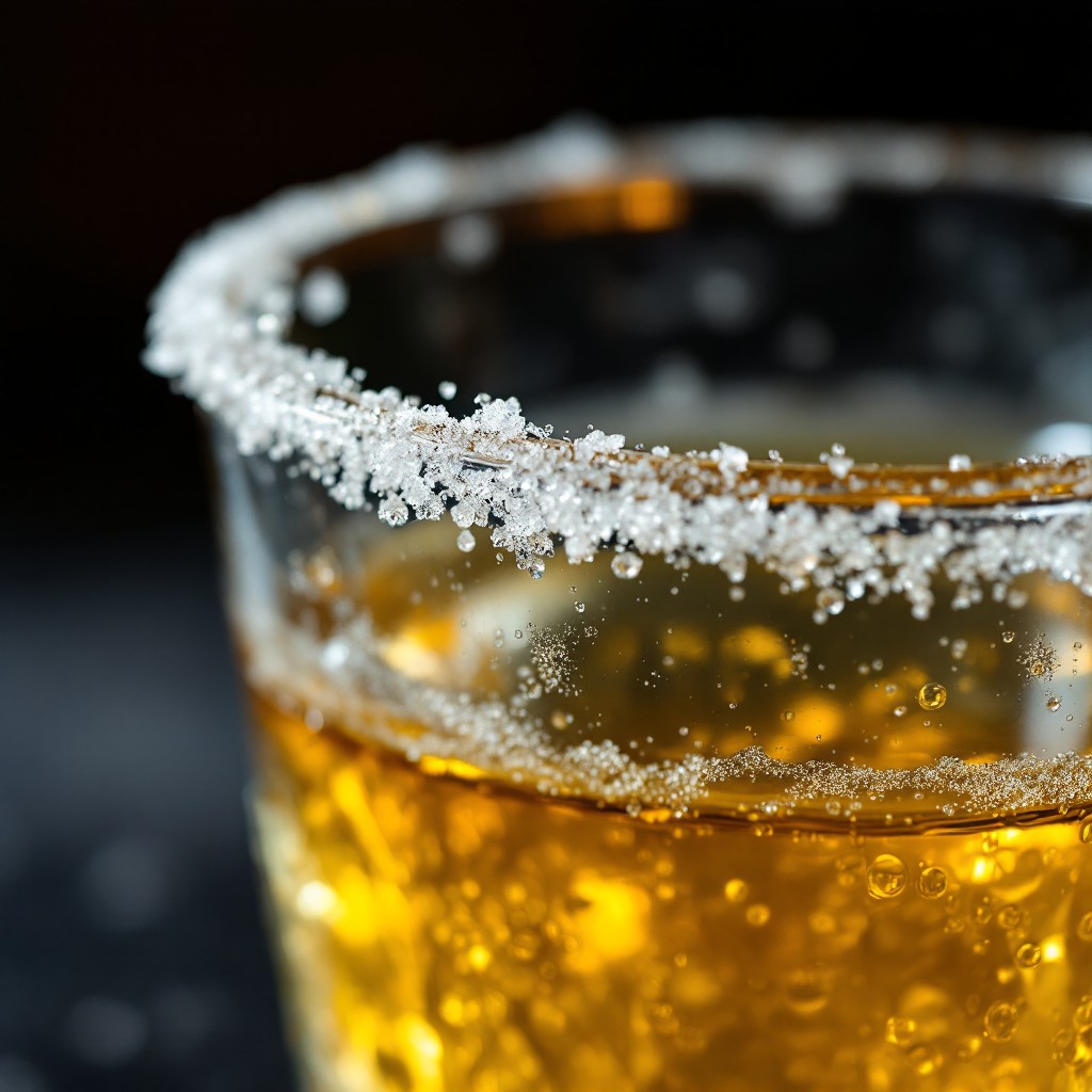 Free Salted Golden Rim Image - Tequila, Salt, Crystal | Download at ...