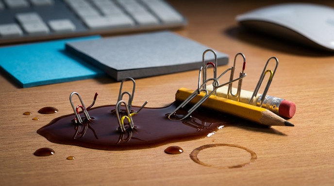 Free Office Coffee Rescue Image - Paperclips, Coffee, Miniature ...