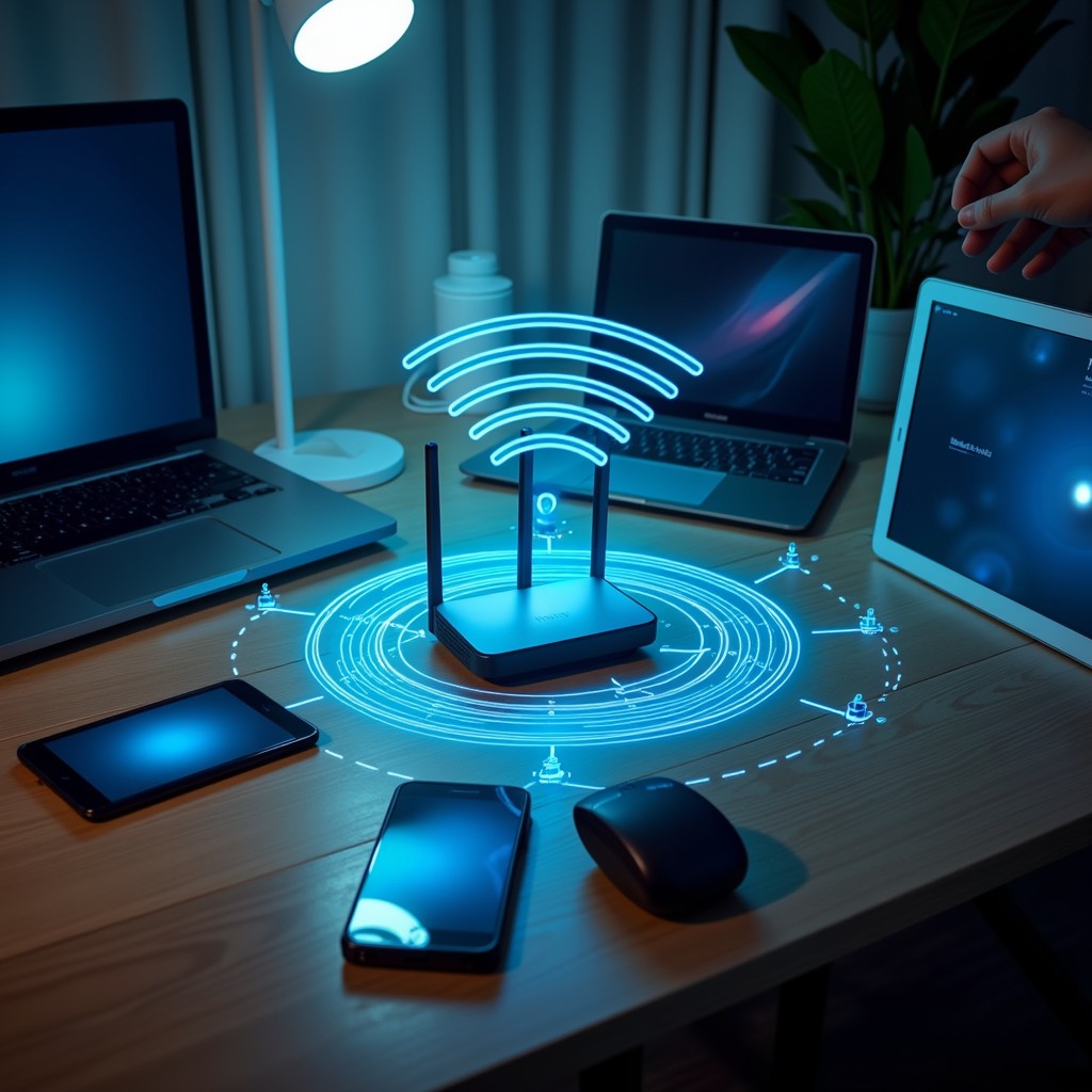Free Wireless Technology Visualized Image - Router, Wifi, Wireless ...