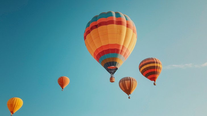 Free Colorful Balloon Flight Image - Hot Air Balloon, Flight, Sky