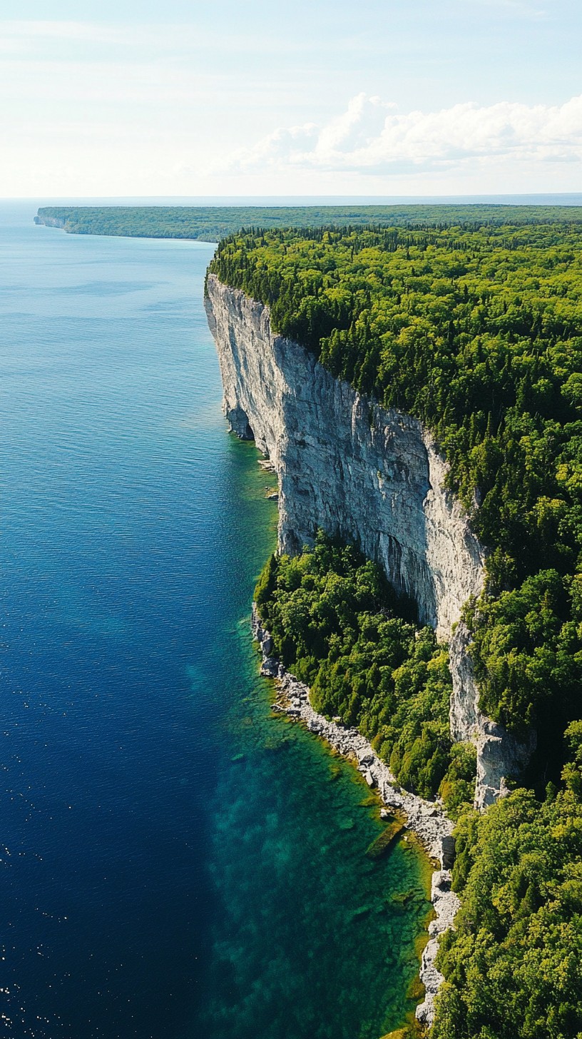 Free Majestic coastal cliff Image - Aerial, Cliff, Sea | Download at ...