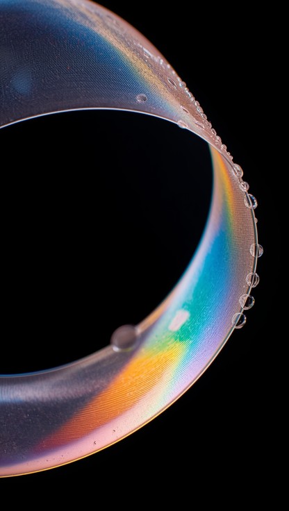 Curve Ribon Pic Free Prismatic Ribbon Curve Image - Prismatic, Iridescent, Macro ...