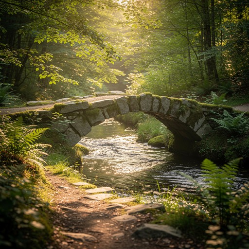 Forest Bridge Spring Free Enchanted Forest Bridge Image - Bridge, Forest, Stream | Download ...