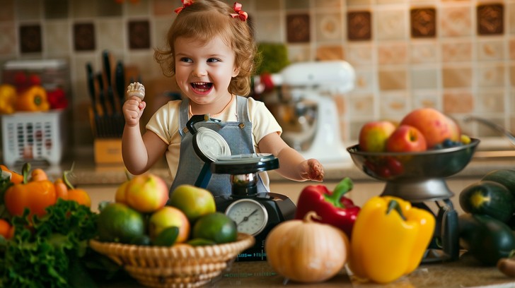 Free Joyful Kitchen Helper Image - Toddler, Kitchen, Happiness ...
