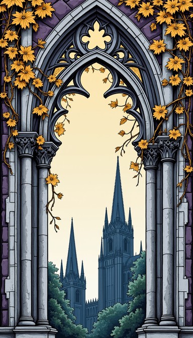 Free Gothic architecture foliage Image - Architecture, Gothic, Foliage ...