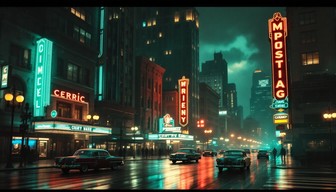 Free Rainy Vintage Street Image - Vintage, Noir, Rainy | Download at ...