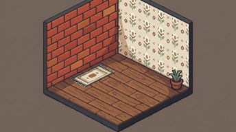 Free Pixel Corner Interior Image - Pixel, Isometric, Interior ...